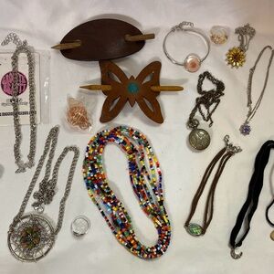 miscellaneous vintage jewelry lot (#9)